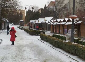Трускавець 2022: снігопад, від Злати через ринок і Різдвяний ярмарок до бювету (ФОТО, ВІДЕО)