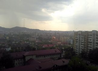 До Львова прийшла гроза (ВІДЕО)
