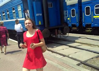 У Трускавець прибув перший закордонний потяг (ВІДЕО)