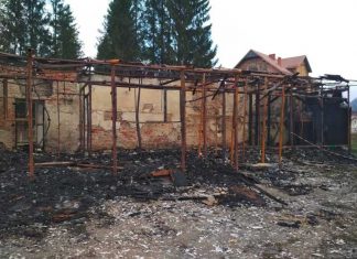 На львівському курорті згорів бювет мінеральних вод